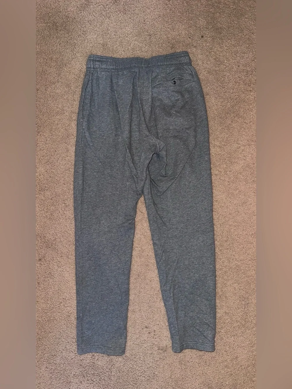Under Armour Light Gray Fleece-Lined Sweatpants